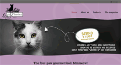Desktop Screenshot of catzfinefood.de